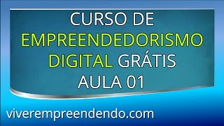 Curso de Empreendedorismo Digital GRÁTIS  AULA 01 de 06  Visão Geral [upl. by Esnohpla897]