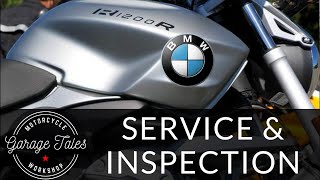 BMW R1200R Oil Change amp Inspection [upl. by Aaronson]