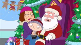 Meg sits on Santas lap  Family Guy [upl. by Otxilac]