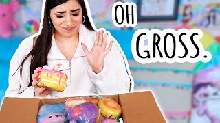 Unboxing YOUR Used Squishies  Squishy Makeover Candidates [upl. by Kensell]