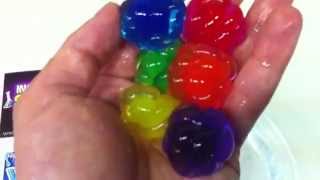 Jumbo Water Ballz Growing Polymer Balls [upl. by Ecnarwal]