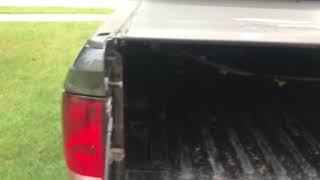 How to fix a rip in your soft vinyl truck bed cover [upl. by Eleinad]