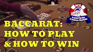 Baccarat  How to Play amp How to Win • The Jackpot Gents [upl. by Clem566]