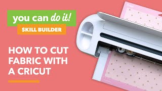 How to Cut Fabric Shapes with a Cricut [upl. by Mannos502]