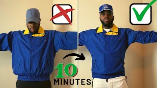 HOW TO TAILOR A JACKET In 10 Minutes  Slim A Jacket  He Sews Art [upl. by Hanej]