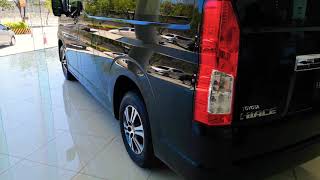 Toyota Hiace GL Grandia 28 Diesel AT  Executive Black  Vehicle Walk Around and Interior Tour [upl. by Pellikka]