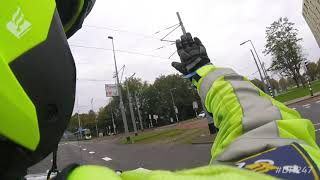 Orgaantransport uit Duitsland met Politiebegeleiding naar EMC Rotterdam [upl. by Beatrisa]