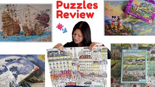 2021 Jigsaw Puzzle Review  Ravensburger Heye Schmidt Educa Eurographics Galison  Part 1 [upl. by Nade742]