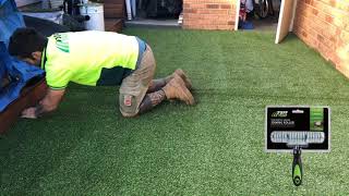 How To Install Turf On A Hard Surface [upl. by Kiehl]