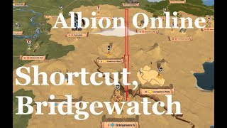 Albion Online  Caerleon to Bridgewatch fast almost safely [upl. by Haon]