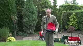 How to use the Fertiliser amp Grass Seed Shoulder Spreader [upl. by Adnamma803]