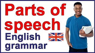 Parts of speech with examples  English grammar [upl. by Heti]