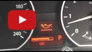 How to check the OIL level in BMW No Dipstick 1 3 5 7series X1 X3 X4 X5 X6 Electronic not iDrive [upl. by Hibben]