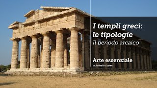 I templi greci  le tipologie [upl. by Aikemaj]