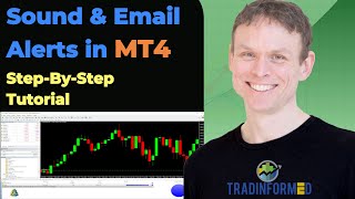 How to Set Up MT4 to get Sound and Email Trading Alerts [upl. by Trakas]