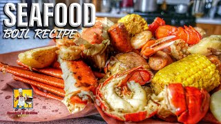 Seafood Boil Recipe In A Pot [upl. by Atteuqcaj87]