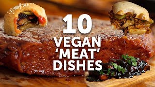 10 VEGAN MEAT DISHES  BOSH  VEGAN [upl. by Haeckel55]