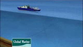 Global Marine Systems  Subsea Cable Installation Animation [upl. by Aidas]