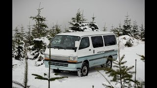 SALE REVIEW 1991 TOYOTA Hiace Super GL 4wd Van by VANLIFE NORTHWEST [upl. by Enitnelav583]