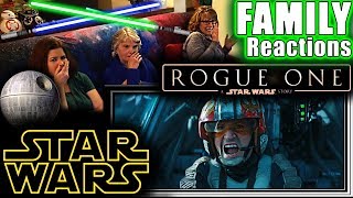 Rogue One  FAMILY Reactions  Fair Use [upl. by Enogitna]