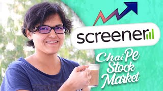 How To Use Stock Screener Screenerin Special Chai Pe Stock Market Day 7 with CA Rachana Ranade [upl. by Zinnes]