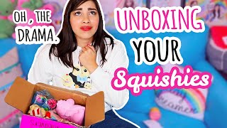 Unboxing YOUR Squishy Packages  Squishy Makeover Candidates [upl. by Enined988]