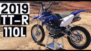 2019 YAMAHA TTR 110L BIKE CHECK  THE ULTIMATE PITBIKE [upl. by Monaco592]