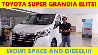 Toyota Hiace Super Grandia Elite Review and Drive [upl. by Ivel]