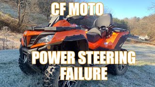 CF Moto CForce 800XC Electric Power Steering Failure amp Fix [upl. by Yekciv]