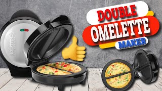 How to make omelettes at home with this double omelette maker review [upl. by Saidnac]