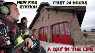 First 24 Hours in a New Fire Station  A Day in the Life [upl. by Nidorf]