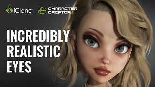 Incredibly Realistic Eyes for Realtime Digital Human  Free Update in Character Creator 33 [upl. by Eveam]