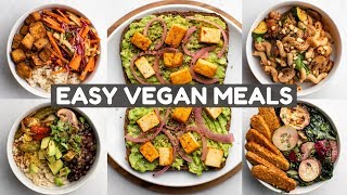 5 Meals I Eat Every Week Vegan [upl. by Weywadt]