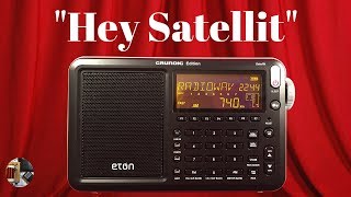 Eton Grundig Edition Satellit AM FM LW SW SSB AIR Band Radio Review [upl. by Yawnoc319]