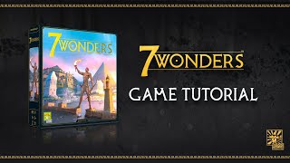 7 WONDERS TUTORIAL VIDEO  Learn how to play 7 Wonders in 10 minutes [upl. by Ythomit]