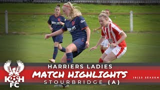 Ladies Highlights Stourbridge 41 Harriers 220919 [upl. by Nayt]