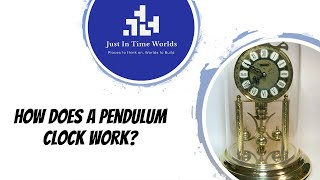 How does a pendulum clock work in one minute short [upl. by Halik]