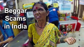 SAVED FROM A SCAMMER in India Beggar Scam Exposed [upl. by Ycnej]