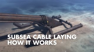 Subsea cable laying  How it works [upl. by Akel]