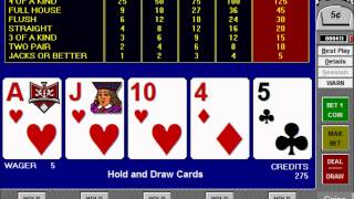 How to Play and Win at Jacks or Better Video Poker Tutorial  Part 1 [upl. by Tesler]