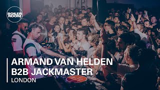 Armand Van Helden B2B Jackmaster  Boiler Room x RayBan 009  London DJ Set [upl. by Airotciv]