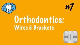 Orthodontics  Orthodontic Wires amp Brackets  INBDE ADAT [upl. by Cynthy]