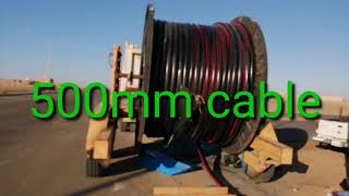 under ground electric cable laying processing [upl. by Enitsugua]