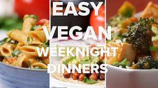 Easy Vegan Weeknight Dinners [upl. by Cirad347]