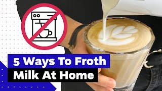 How To Froth Milk At Home Best Milk Frothers Review [upl. by Roche]