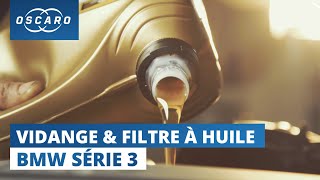 Comment faire la vidange et changer le filtre à huile sur BMW E36 Série 3  Tutoriels Oscaro [upl. by Hillary]