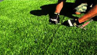 How to Seam Artificial Grass  Brought to you by SGW [upl. by Engeddi]