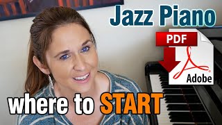 Jazz Piano WHERE TO START ii V7 Is with 3rds amp 7s [upl. by Adlog311]