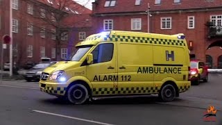 European ambulances compilation from 7 countries [upl. by Ehcropal423]