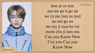 NCT U  Know Now Easy Lyrics [upl. by Claybourne410]